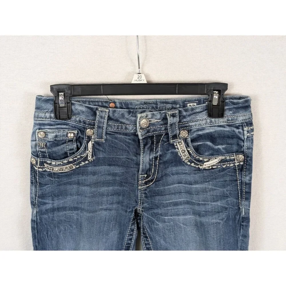 Miss Me Boot Jeans JE583B7L Women's Size 27 - Picture 2 of 16